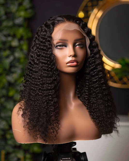 Kinky Curly Closure Wig
