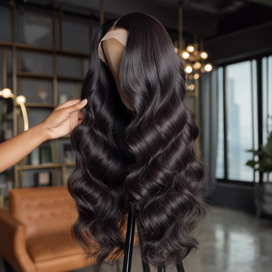 Brazilian Loose Wave Front Lace Wig