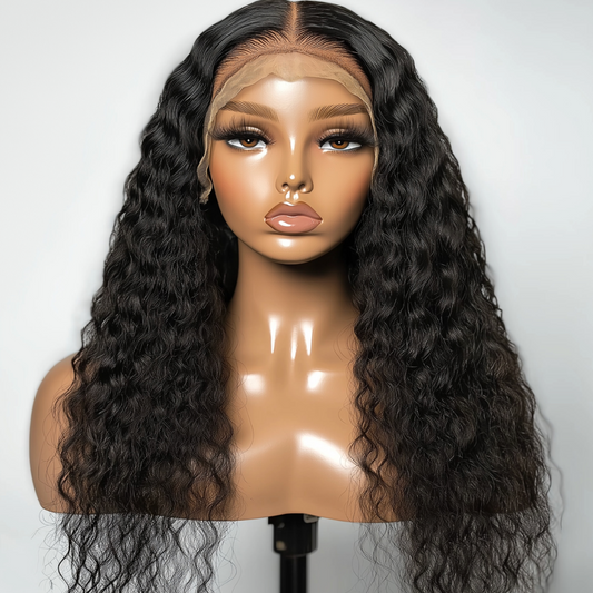 Messy Curl Closure Wig